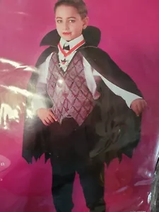 Children's Value Halloween Costume Young Vampire Size 4-6 - Picture 1 of 8