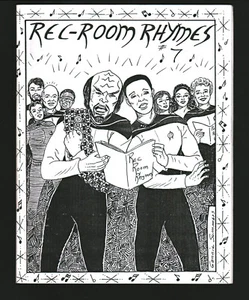 Rec Room Rhymes 7 - Star Trek TOS TNG Fanzine GEN Filk Songs 1989 Roberta Rogow - Picture 1 of 2