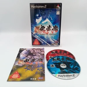 Shin Onimusha Dawn of Dreams PS2 Japan Import CIB 2CD Complete - Picture 1 of 10