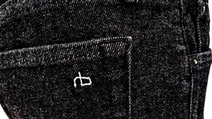 Pantalones de mezclilla RAG & BONE para hombre ajustados AKIO negros lavados talla W 32 L 32 $255 nuevos sin etiquetas * - Imagen 1 de 12