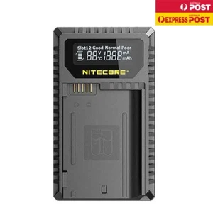 Nitecore UNK2 Dual-slot USB Battery Charger for Nikon EN-EL15 - Picture 1 of 20
