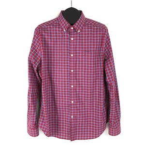 Nautica Classic Fit Oxford Hemd Herren Large kariert Langarm knitterarm - Bild 1 von 13