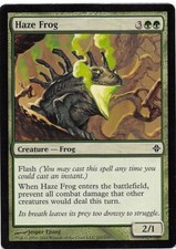 Haze Frog *Common* Magic MtG x1 Rise of the Eldrazi MP