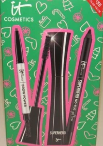 IT Cosmetics 3 PC Superhero Transforming Lash, Liner & Brow Trio ($74 VALUE) - Picture 1 of 4