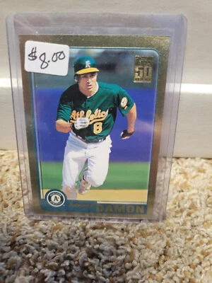 Topps Traded & Rookies 2001 oro/2001 - Johnny Damon #T86 Foto 1 de 2