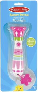 Melissa & Doug Sunny Patch Pretty Petals Flashlight Toy Ages 3+ Camping Pink New - Picture 1 of 12