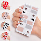 Women's Plastic Nail Art Sticker Self Adhesive Decals Set Elegant Waterproof