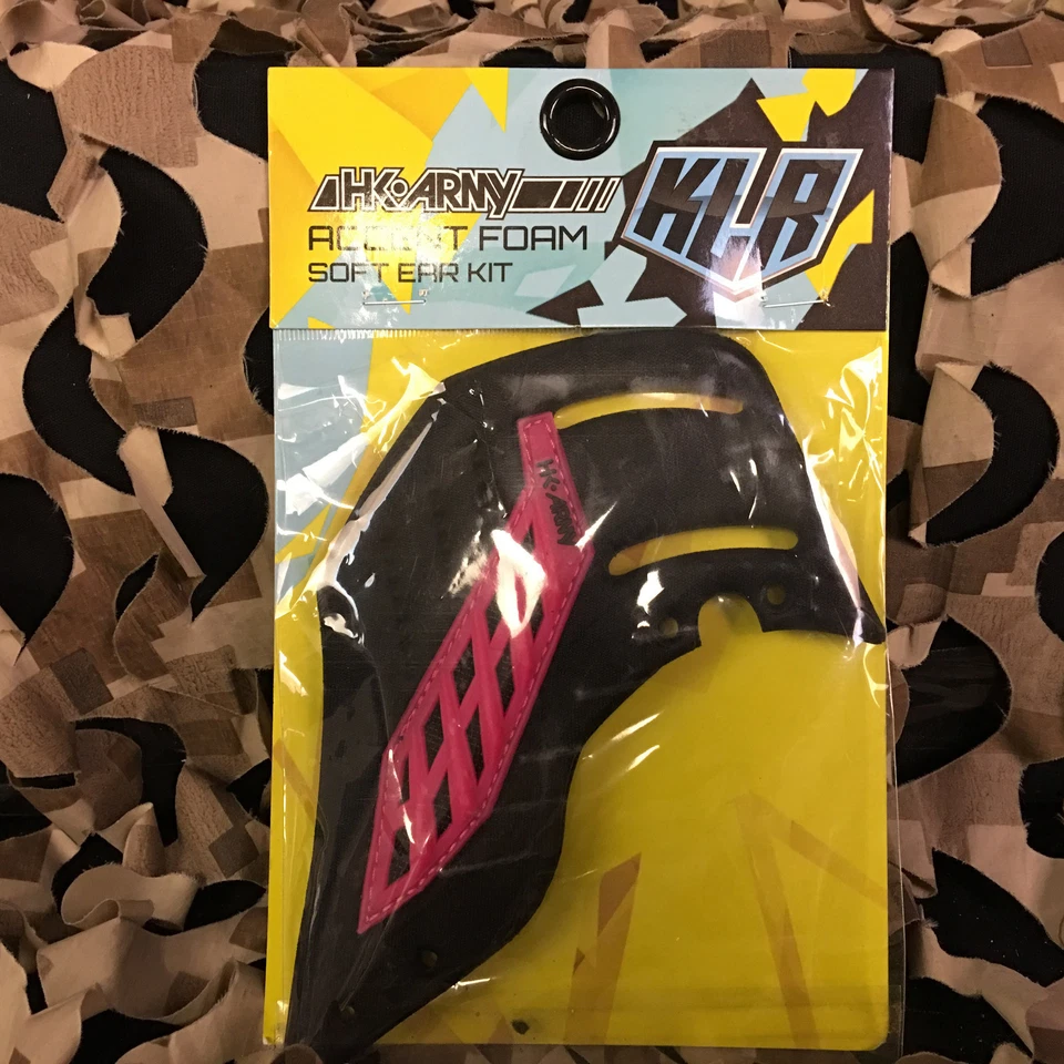 NEW HK Army KLR Goggle Mask Accent Padded Foam Soft Ears Kit - Neon Pink - Image 1 of 4