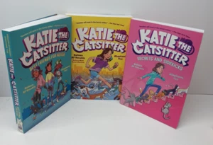 Katie the Catsitter 3 book lot - Foto 1 di 5