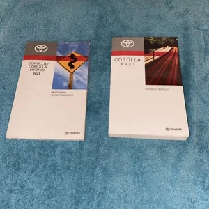 2023 Toyota Corolla OEM Owner’s Manual & Still Sealed Multimedia Manual -Used - Picture 1 of 8