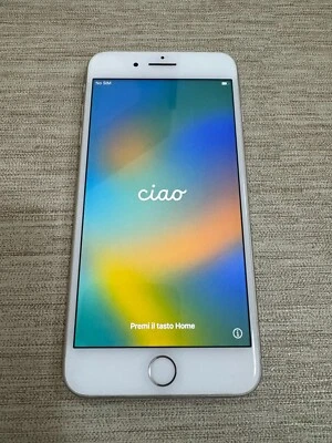 APPLE IPHONE 8 PLUS 64 GB BIANCO + 2 COVER + VETRO + 2 CARICABATTERIE - Immagine 1 di 4