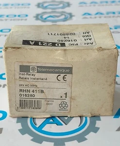RHN411B Inst-Relay RHN 411B Telemecanique 24V 50Hz TELEMECANIQUE New - Picture 1 of 6