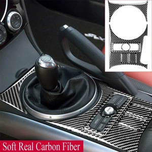 Cubierta de panel de cambio de marchas interior de fibra de carbono 5 piezas para Mazda RX-8 2004-2008 - Imagen 1 de 14