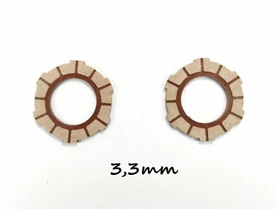 2 Kupplungslamellen 3,3 Sachs 504 505 Hercules Prima 2 3 4 5 Reibscheibe Optima - Bild 1 von 2