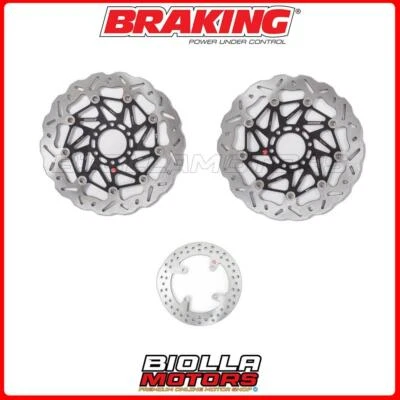 2004 CAGIVA XTRA-RAPTOR 1000 BRAKING DISC KIT - FRONT + REAR [ - Image 1 of 4