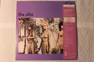 Slits - Cut Japanese orig' Island PROMO LP obi PUNK 1979 - Picture 1 of 2