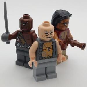 3 Lego Minifiguren Piraten der Karibik Zombies