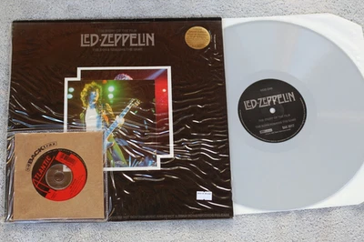 Led Zeppelin  - The Song Remains.. - The Story Of The Film -  GREY VINYL LP + CD - Image 1 of 3