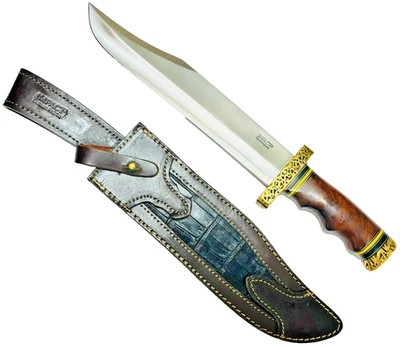 Impact Custom Made Cutlery UNUSED Bowie 16.5" Knife RARE Handmade Hunting Knives - Image 1 of 4