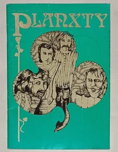Planxty The Song Book Green Cover 1976 Sheet Music Score Mews London Irish Band - Picture 1 of 6