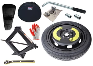 Platzsparer Ersatz Rad 125/80 R18 Mercedes Klasse E W213 W214 (MIT KIT) - Bild 1 von 10
