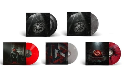 5x SEALED Vinyl Rezz Set 180g Limited LP Spiral Picture Disc Red Splatter NEW - Image 1 of 4