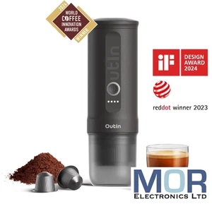 Outin kabellose elektrische tragbare Espressomaschine Maschine Nano - GRAU - Bild 1 von 9