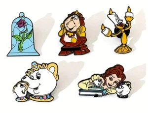 Beauty and the beast pin badge collection. - Picture 1 of 2