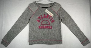 Camp David Atlantis Bahamas Sweatshirt Crewneck Gray Womens Size S - Picture 1 of 19