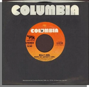 Billy Joel - Movin' Out (Anthony's Song) + Everybody Has a Dream - 7" Single! - Picture 1 of 3