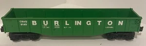 Lionel O Scale BURLINGTON CB&Q 9140 GONDOLA - Picture 1 of 4