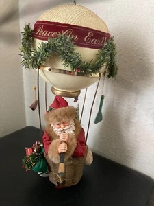 14 Zoll Heißluftballon Weihnachtsmann Figur - Bild 1 von 8