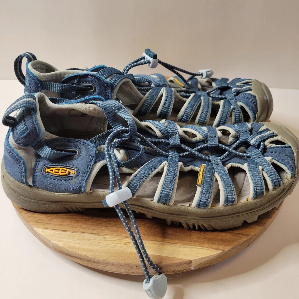 Keen Whisper Waterproof Blue/Gray Sandals 1012310 Big Kid 4 EU 36 Foto 1 de 1