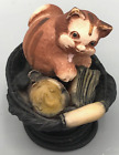 Vintage Peter Fagan Adorables Coal Scuttle Cat Miniature Figurine