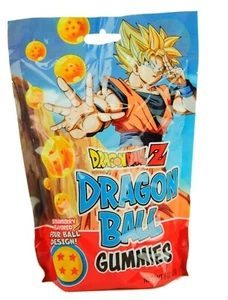 Dragonball Z DBZ Dragon Ball Gummies 4 Ball Design Strawberry Gummy Candy 8 Oz - Picture 1 of 4