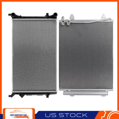 Kit de refrigeración de aluminio condensador de radiador y aire acondicionado para Volkswagen Passat CC 09-2010 Foto 1 de 4