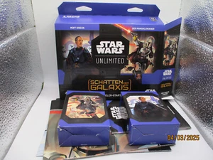 STAR WARS UNLIMITED SCHATTEN DER GALAXIS 2-SPIELER-STARTER UNVOLLSTÄNDIG - Bild 1 von 1