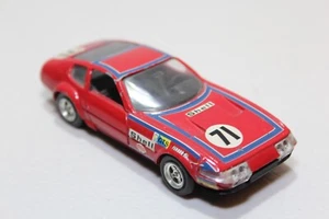Vintage Solido Ferrari 365 GTB4 Daytona #16 - Red 1:43 Le Mans 1974 #71 - Picture 1 of 8