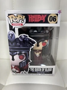 HTF FUNKO POP! FUMETTI HELLBOY #06 THE QUEEN OF BLOOD BOBBLE HEAD NUOVO - Foto 1 di 6
