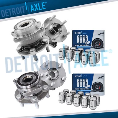 Подшипники передних задних колес и ступицы зажимные гайки 20 шт для Subaru Impreza Forester WRX - Изображение 1 из 4