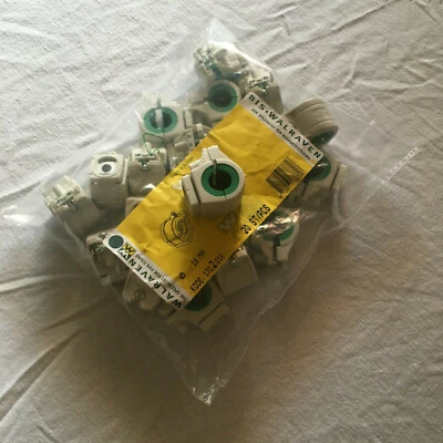 Rohrschelle Polymat Grau Ø 16 mm BIS WALRAVEN 1702016 Kunststoffrohre M8