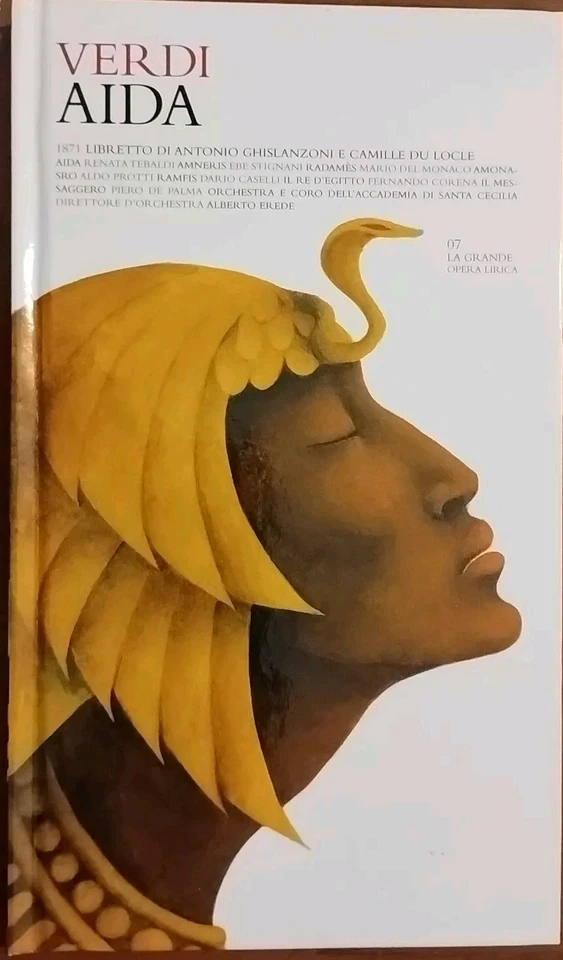 Aida Giuseppe Verdi 2 Cd + Libretto La Grande Opera Lirica - Immagine 1 di 1