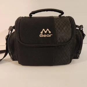 M Gear Fabric Camera Bag Detachable Shoulder Strap External Pockets - Picture 1 of 9
