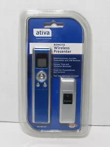 Présentateur laser USB sans fil à distance Ativa neuf - piles incluses 852-857 - Photo 1/4
