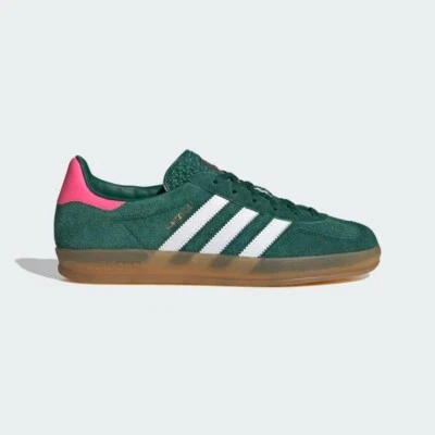 Adidas Originals Gazelle Indoor Collegiate Green Womans IG5929 Expeditedship - Image 1 of 4