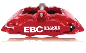 EBC Brakes BC4101RED-R Apollo-4 Brake Calipers Fits 14-17 Fiesta - Bild 1 von 3