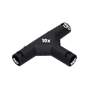 10 Stück Kalitec 9806076 T-Verteiler Form A NW 17-17-17 Wellrohr Verbinder - Bild 1 von 5
