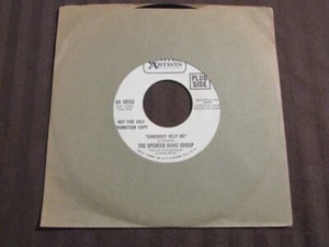 SPENCER DAVIS GROUP SOMEBODY HELP ME/ON THE GREEN LIGHT DJ PROMO 7" 45rpm RARE - Picture 1 of 13