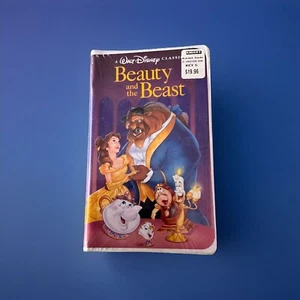 BEAUTY and BEAST CLASSIC BLACK DIAMOND-FACTORY SEALED,BRAND NEW VHS - Picture 1 of 4