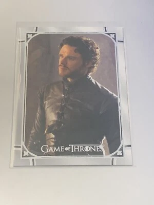 ROBB STARK / Game of Thrones Iron Anniversary Series 2 BASE Card #51 - Image 1 of 2